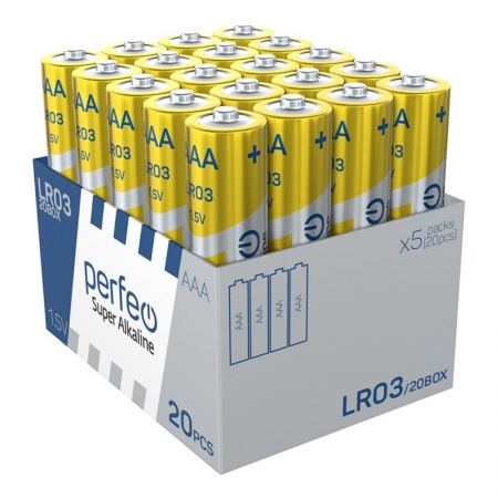  AAA Perfeo LR03/20BOX Super Alkaline, 20 , 
