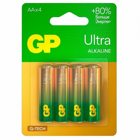  AA GP Ultra G-TECH LR6, 4 , 