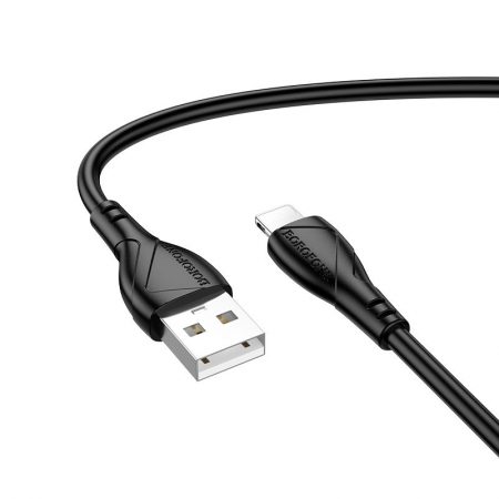 ������ USB - 8 pin Lightning, 1 �, 2.4A, ������, Borofone BX121