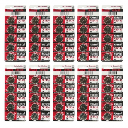  CR2430 Maxell, 50 (5x10), 