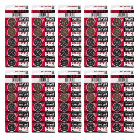  CR2450 Maxell, 50 (5x10), 