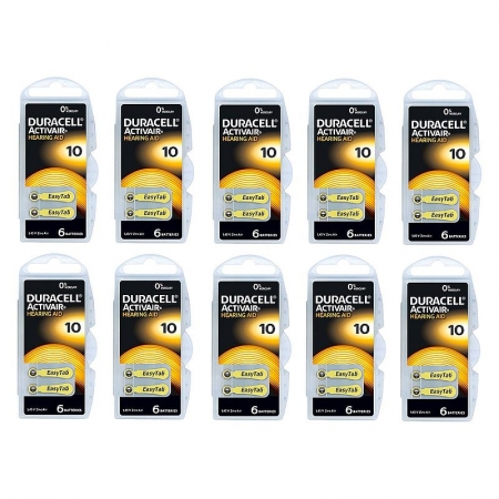  Duracell ActivAir DA10   , 60 (6x10), 