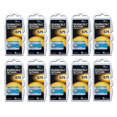  Duracell ActivAir DA675   , 60 (6x10), 
