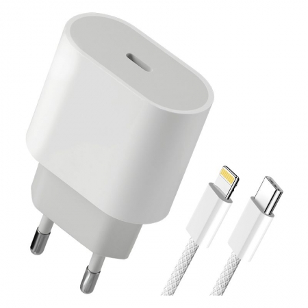 �������� ���������� Defender UPA-121, QC3.0/PD3.0 USB C + ������ Type C - Lightning, ����� (83223)