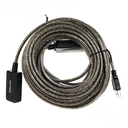 ������ ���������� �������� USB 2.0 Am=>Af - 15 �, Telecom (TUS7049-15M)
