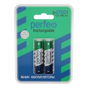 ����������� AA Perfeo AA2700/2BL 2700��/� Ni-Mh, 2��, �����. �������