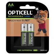 ����������� AA Opticell Turbo HR6 2600��/� Ni-Mh, 2��, ������� (6080001)