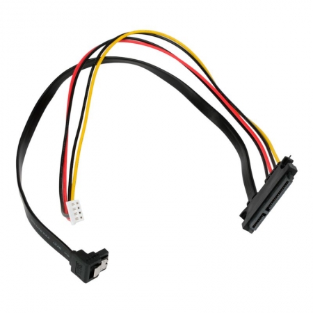  SATA III  + XH2.54 4 pin / Sata 7+15 pin, 0.4 , ablexpert (CC-XH2.54-SATAL-40CM)