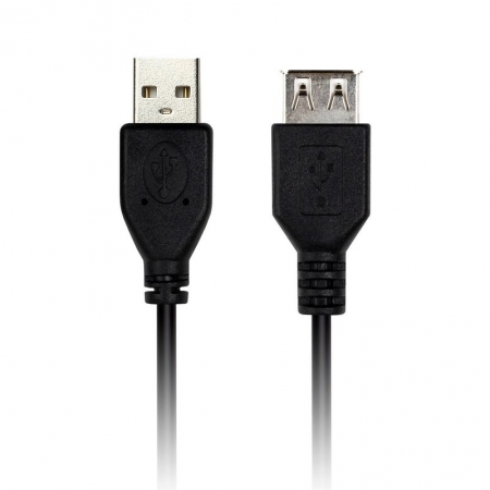������ ���������� USB 2.0 Am=>Af - 3 �, ������, Smartbuy (K-840-125)
