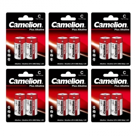  C Camelion Plus Alkaline LR14, 12  (2x6),  (CN)