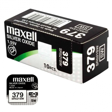 ��������� Maxell SR521SW 379, 10 ��, �������