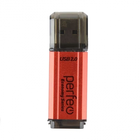 16Gb Perfeo E02 Red Economy Series USB 2.0 (PF-E02G016ES)