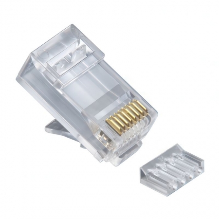 ����� RJ-45 8p8c CAT 5e, �� ��������, �����. ��������, 100 ��, Cablexpert (PLUG5UP-INSERT)