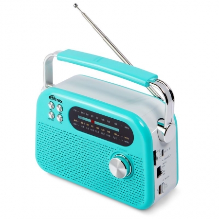 ������������� Ritmix RPR-045 Azure, FM/AM/SW, Bluetooth, MP3