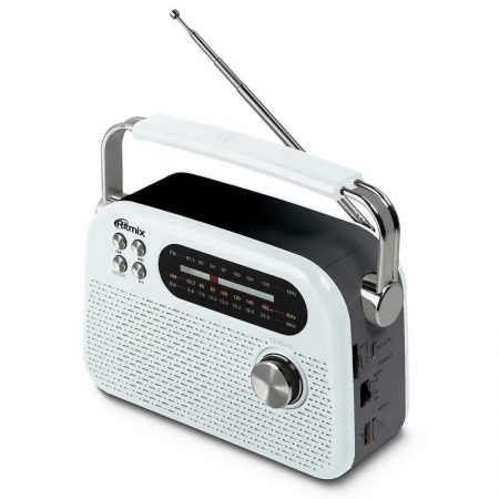 ������������� Ritmix RPR-045 White, FM/AM/SW, Bluetooth, MP3