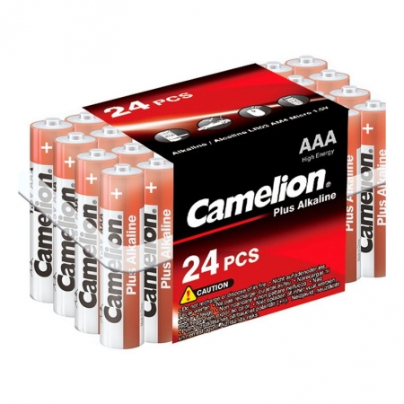  AAA Camelion Plus Alkaline LR03-PB24, , 24,  