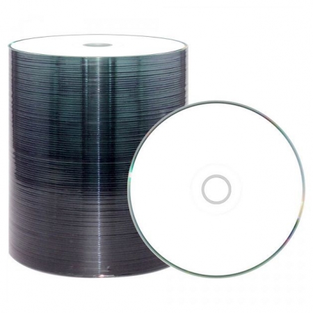  DVD+R CMC 8,5 Gb 8x DL Full Ink Printable, Bulk 100 (NN000039)