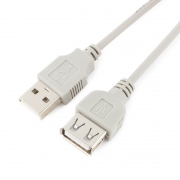   USB 2.0 Am=>Af - 0.75 , , Cablexpert (CC-USB2-AMAF-75CM/300)