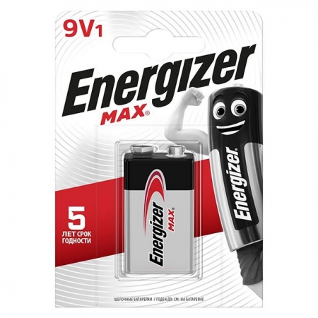 9V Energizer MAX 6LR61-1BL  ( 12.2026)