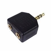    3.5 stereo plug -> 2x3.5 stereo jack,   , Smartbuy (A202)